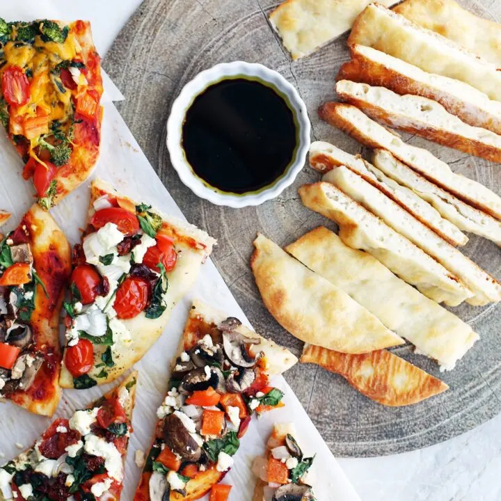 4-Ingredient Baked Flatbread (Plus Topping Ideas)