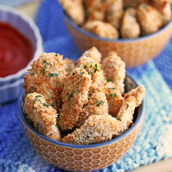 Baked Crispy Coconut Chicken Nuggets