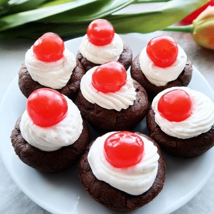 Black Forest Cookie Cups
