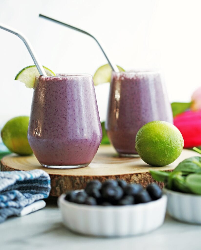 Blueberry Lime Yogurt Smoothies Yay! For Food