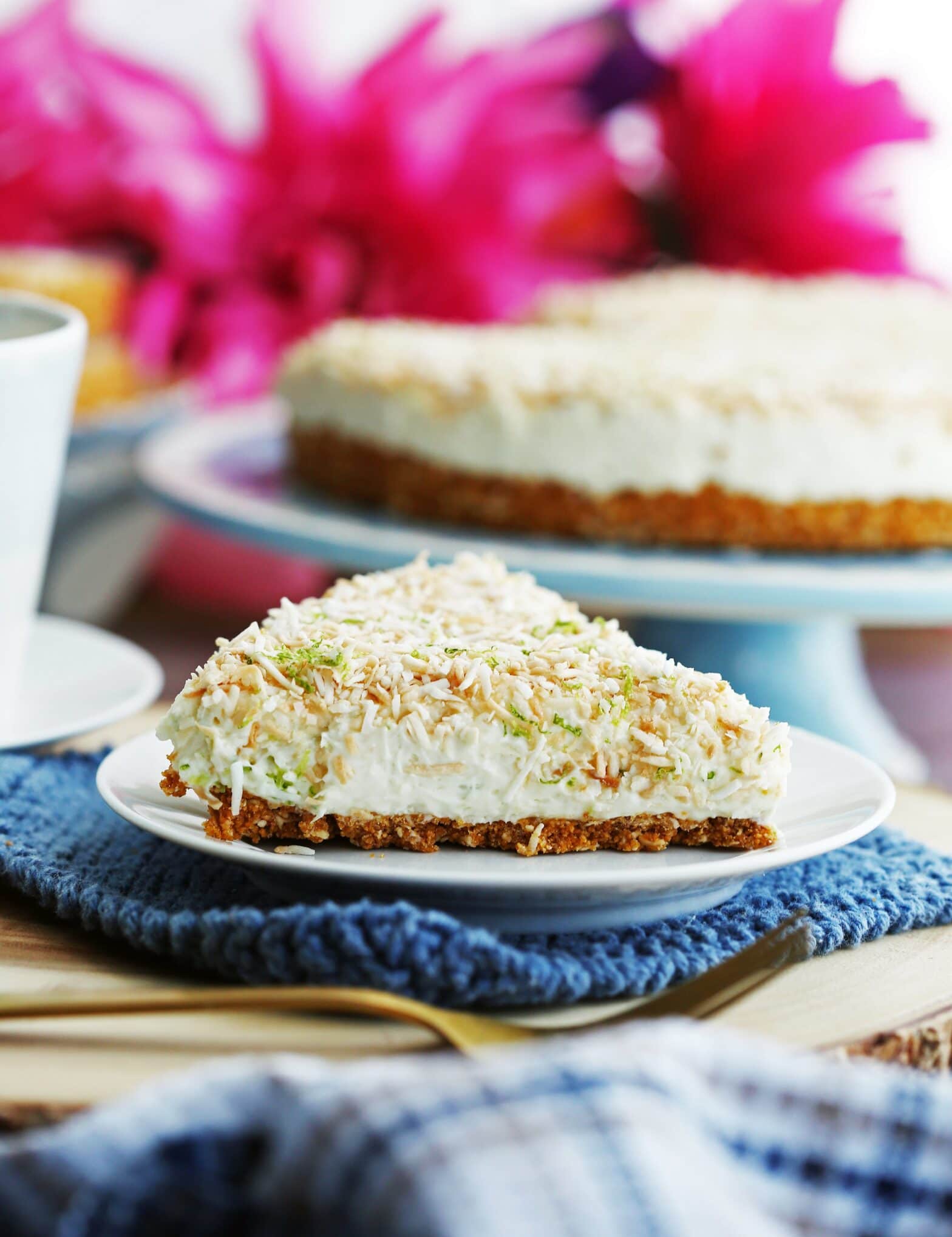 NoBake Coconut Lime Mascarpone Cheesecake Yay! For Food