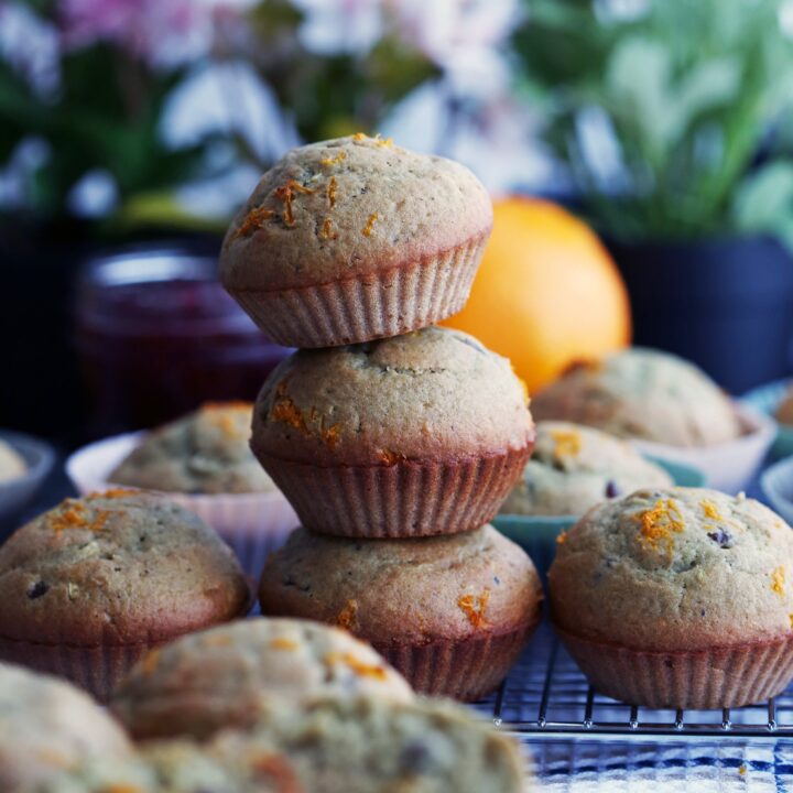 Easy Cranberry Orange Muffins