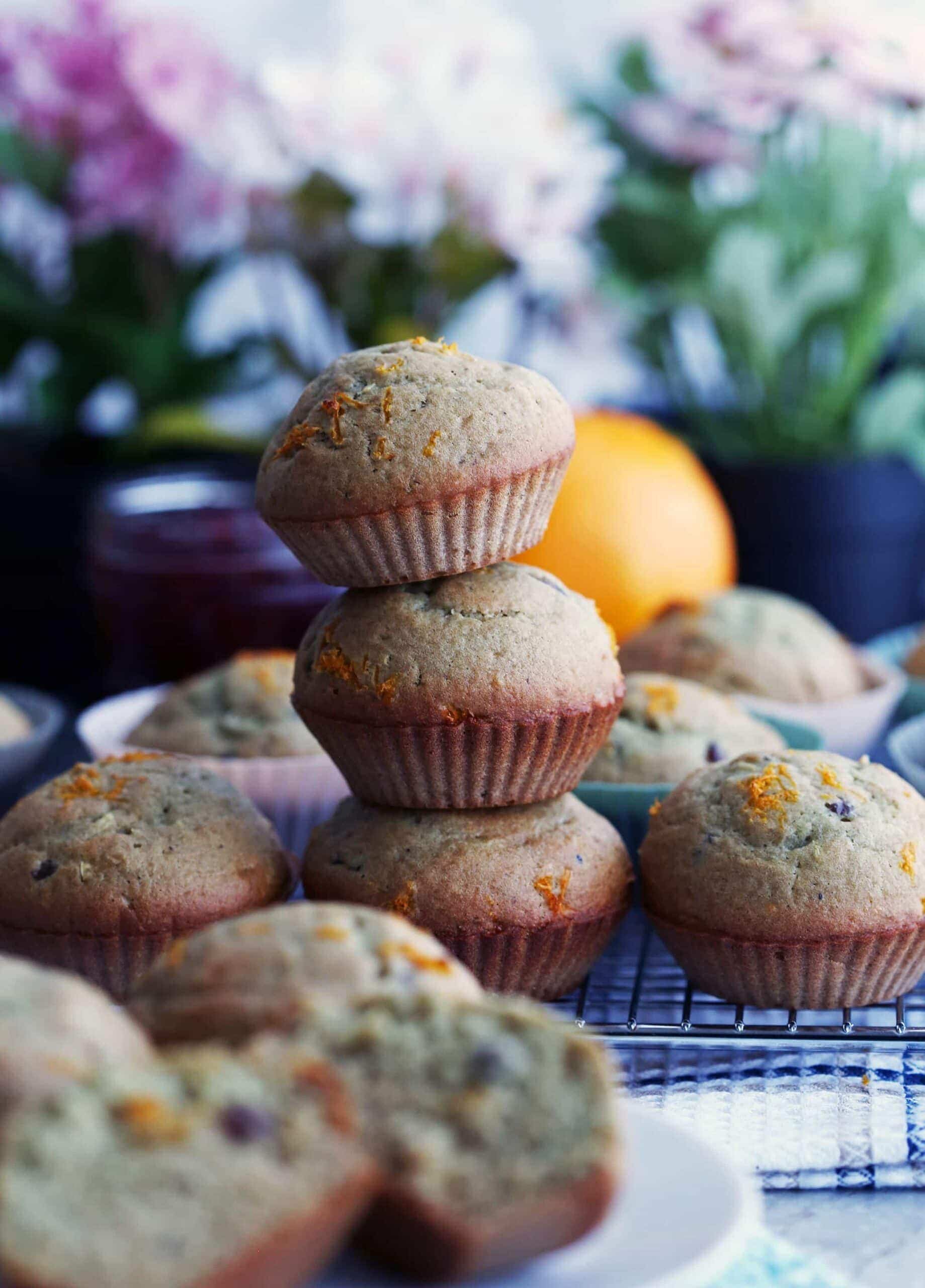 Easy Cranberry Orange Muffins