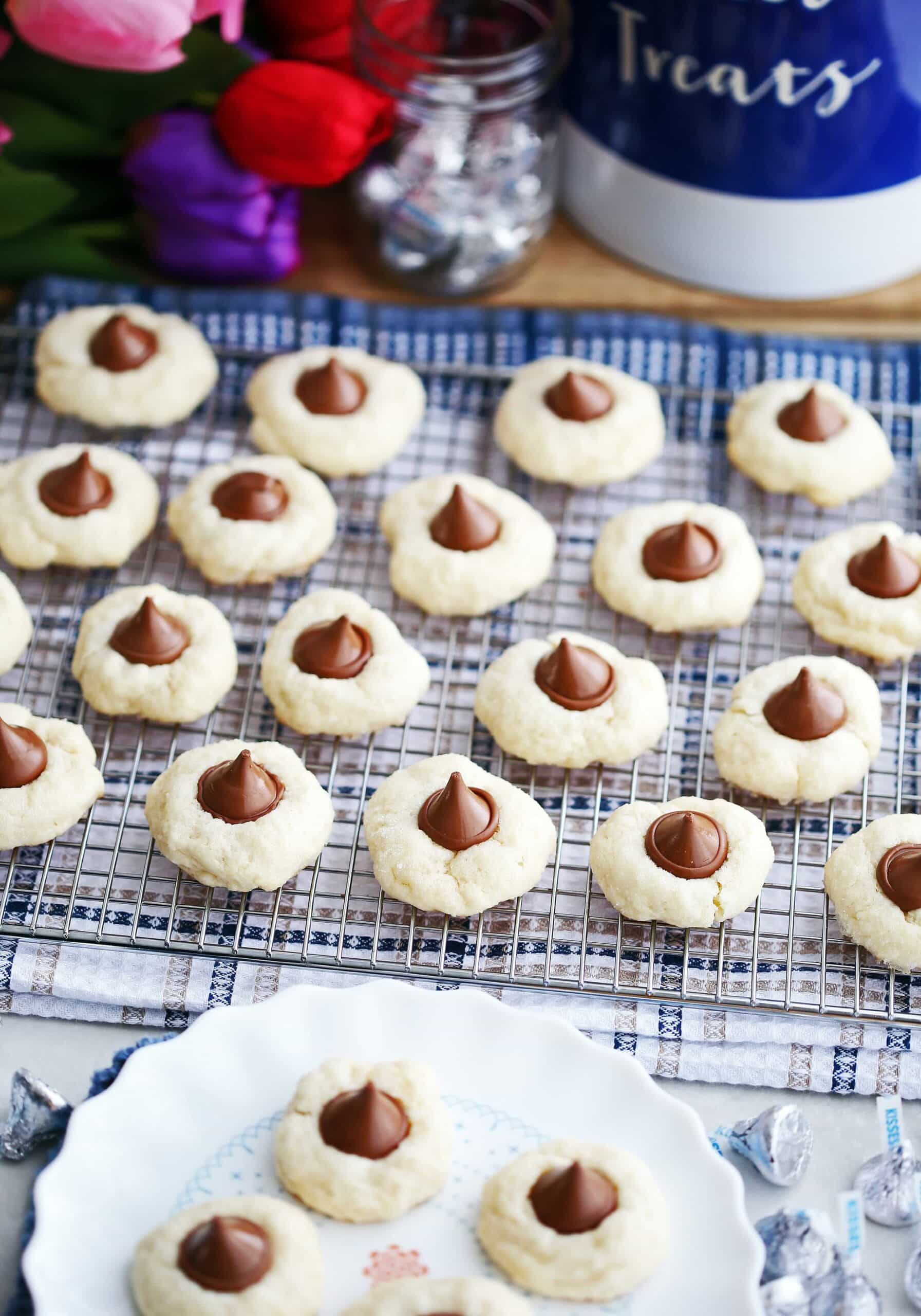 Cream Cheese Kiss Cookies