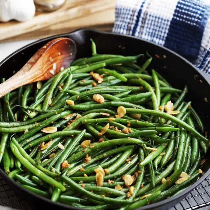 Garlic Ginger Green Beans