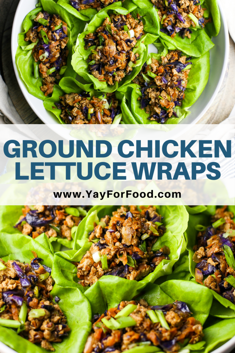 Ground Chicken Lettuce Wraps Yay! For Food