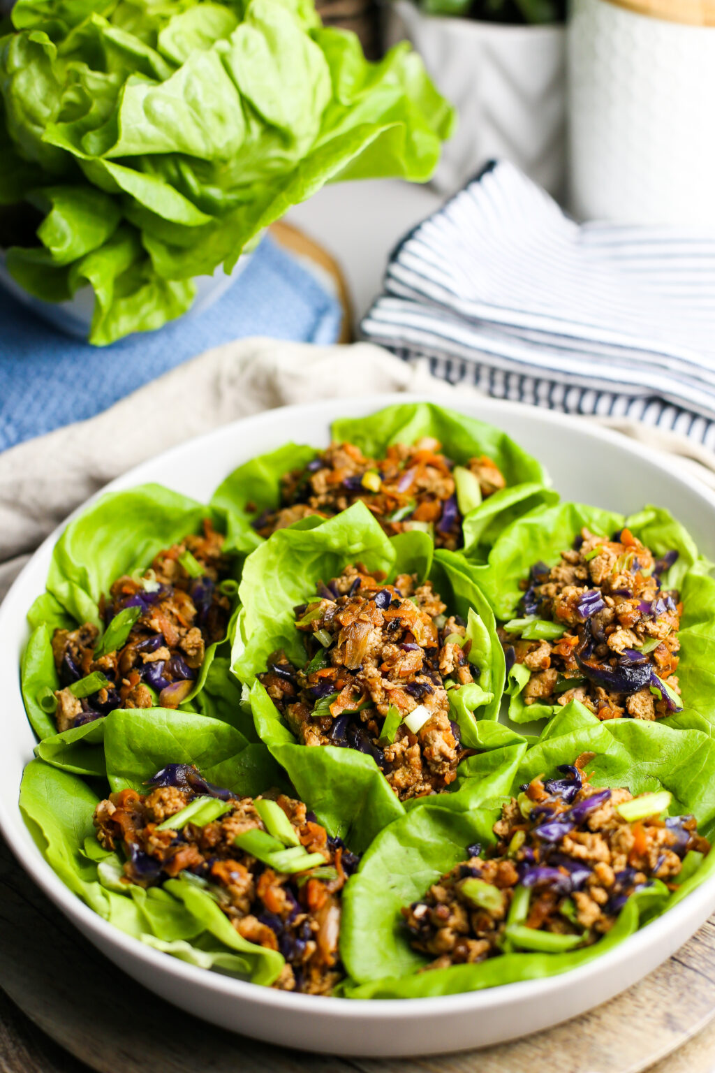 Ground Chicken Lettuce Wraps Yay! For Food