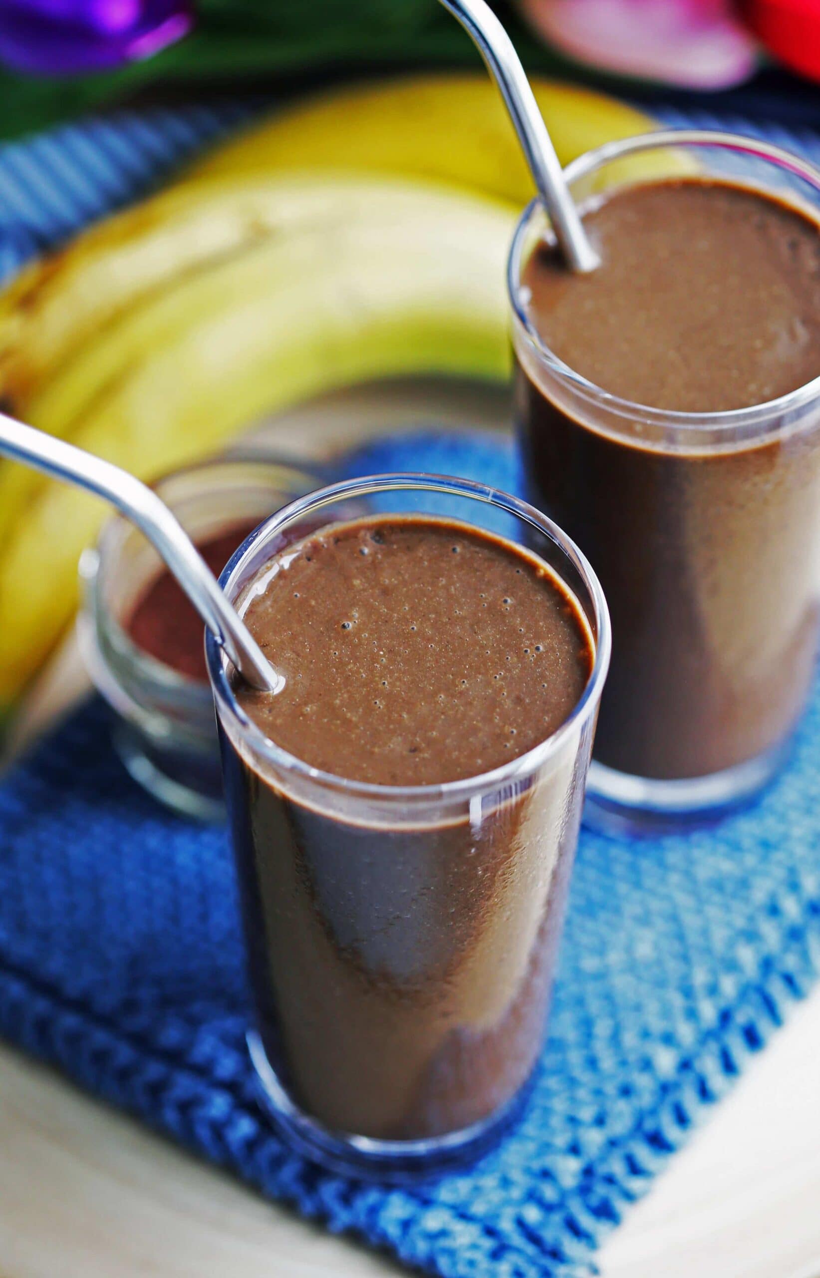 Healthy Chocolate Banana Smoothie