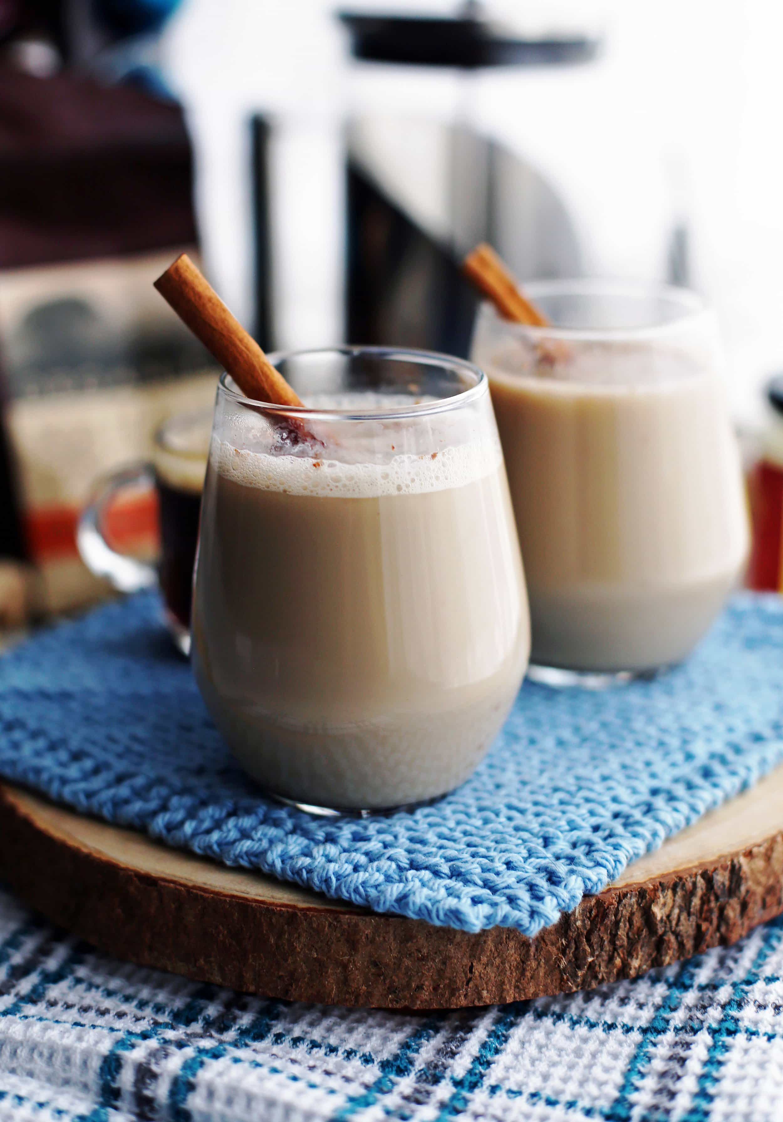 Honey Ginger Cinnamon Latte