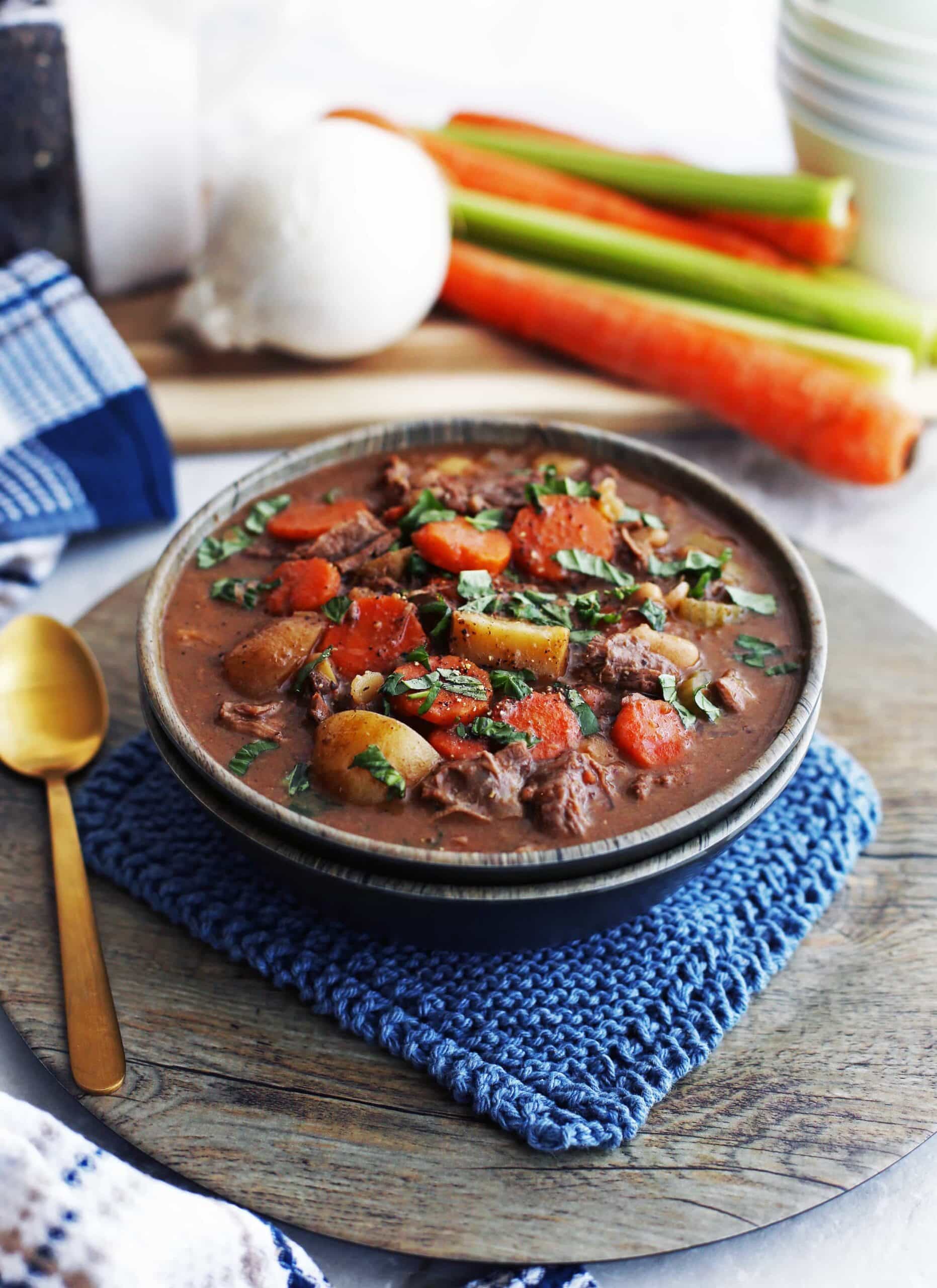 Instant Pot Chinese Five Spice Beef and Vegetable Stew