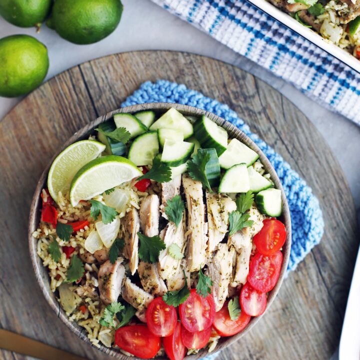 Instant Pot Cilantro Lime Chicken and Rice