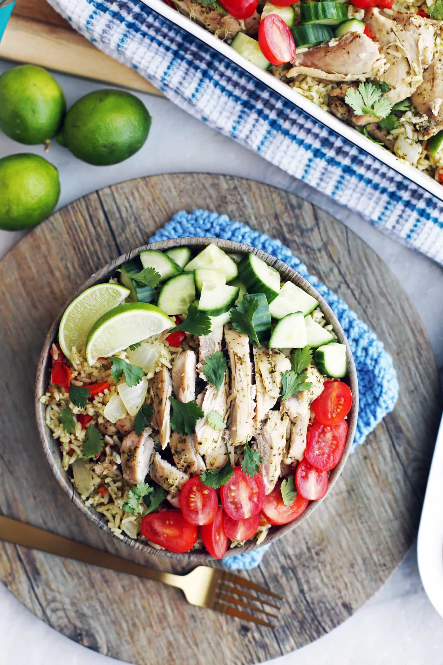 Instant Pot Cilantro Lime Chicken and Rice