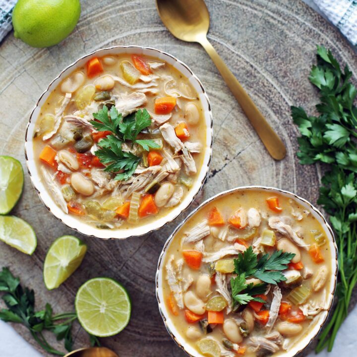 Instant Pot White Bean Chicken Chili