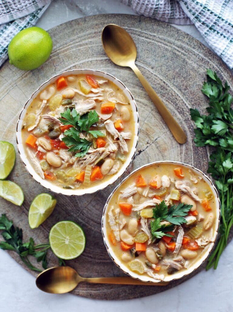 Instant Pot White Bean Chicken Chili