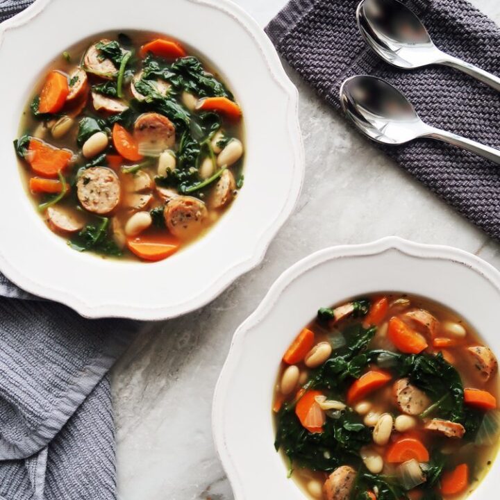 Kale, White Bean, and Sausage Soup