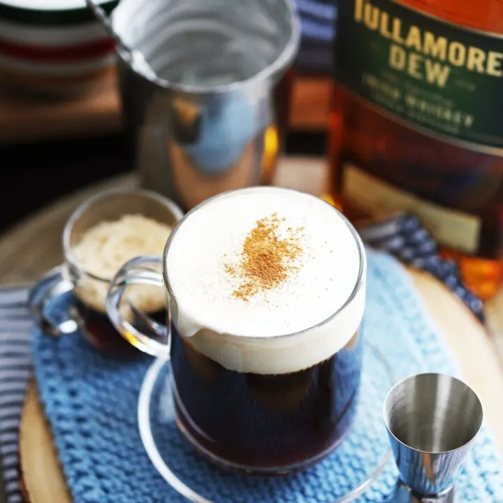 Maple Irish Coffee Cocktail