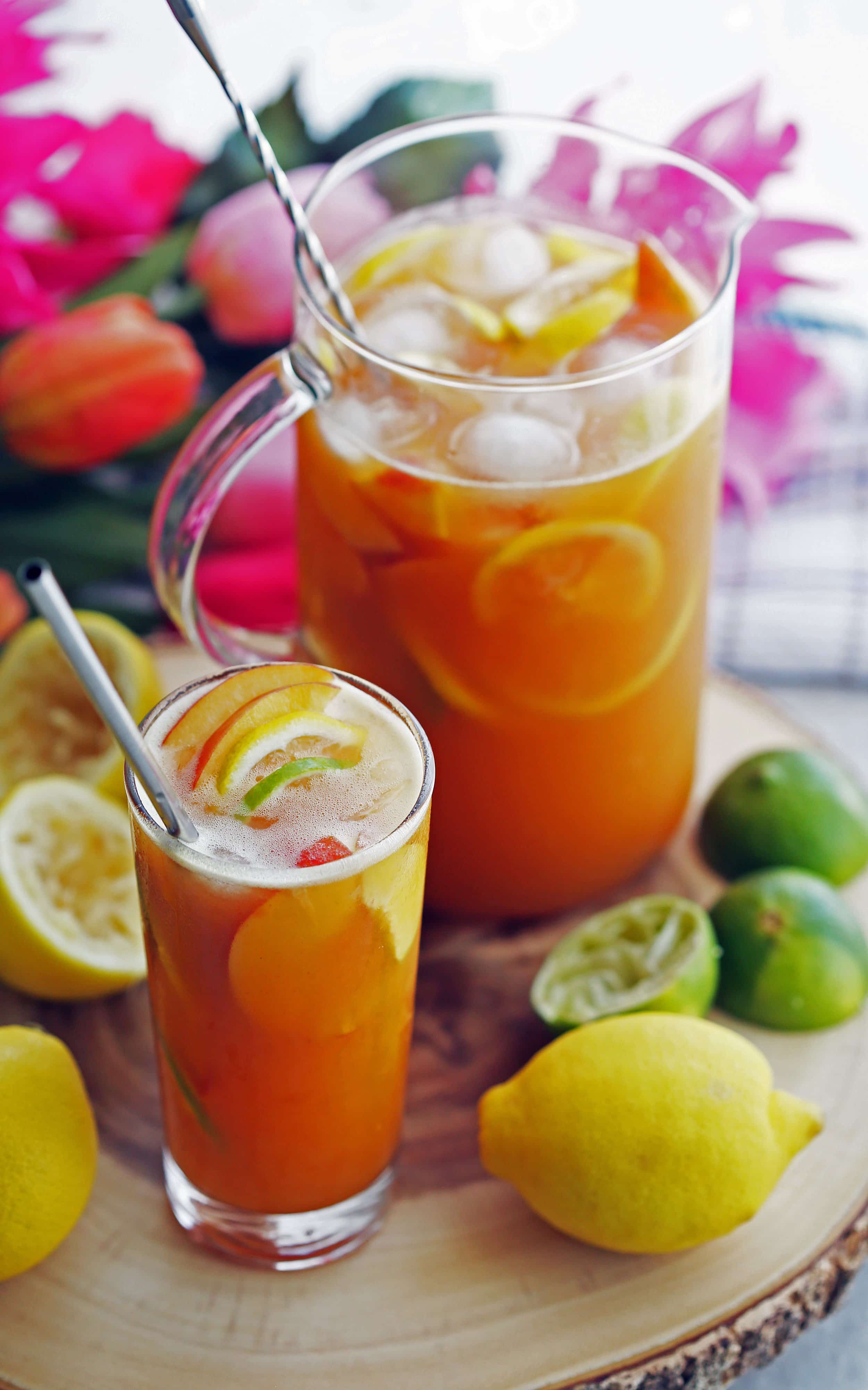 Maple Peach Citrus Juice