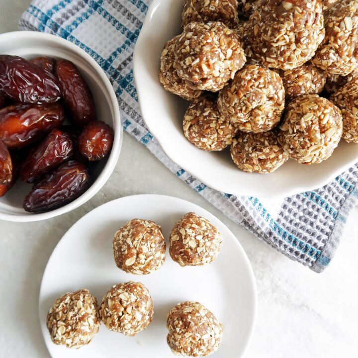 No-Bake Chai Spiced Date Energy Balls