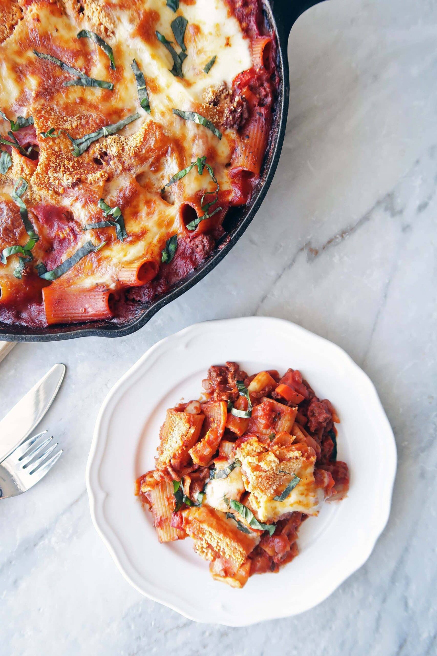 One Skillet Beef Pasta Casserole - Yay! For Food