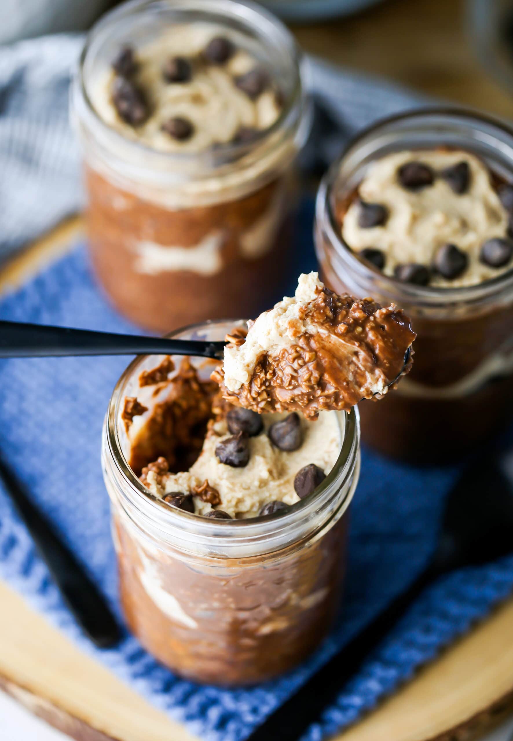 Peanut Butter Mocha Overnight Oats - Yay! For Food