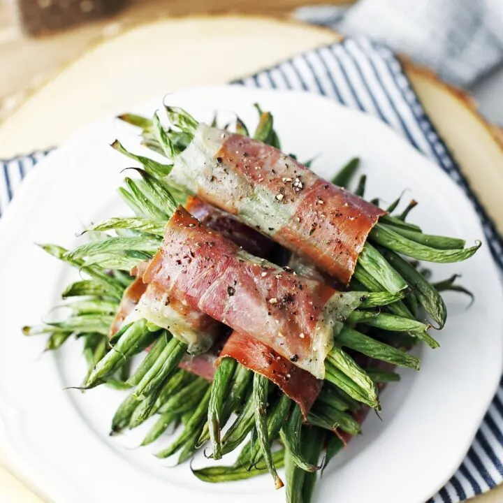 4-Ingredient Prosciutto Wrapped Green Beans