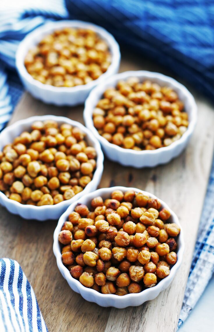 Crunchy Oven Roasted Chickpeas 4 More Ways Yay! For Food