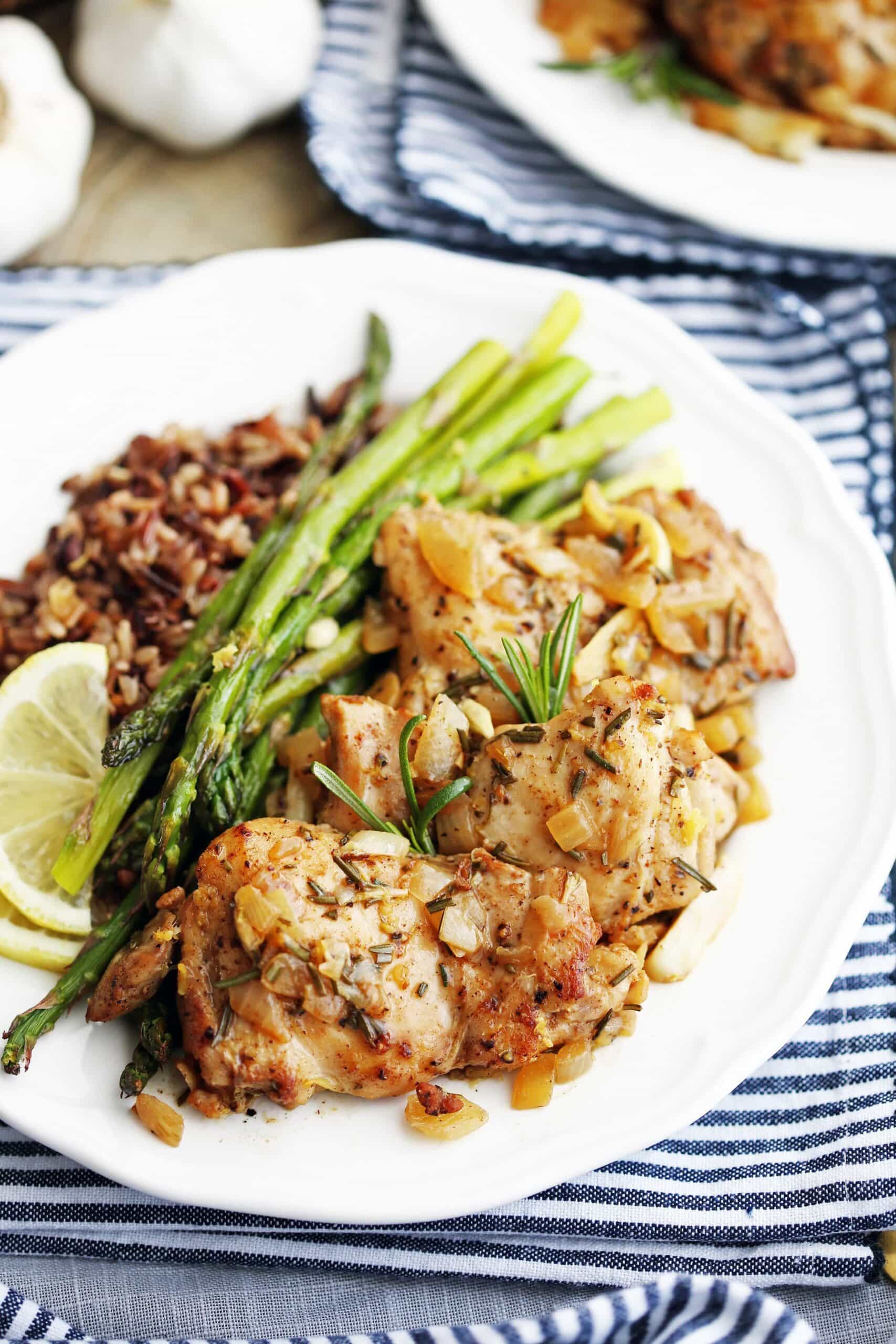 One-Pan Rosemary Garlic Chicken