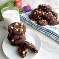 Salted Chocolate Butterscotch Chip Cookies