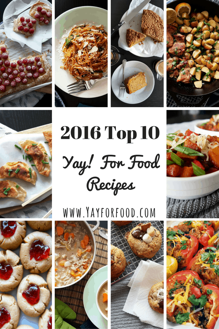 Top 10 Yay! For Food Recipes of 2016