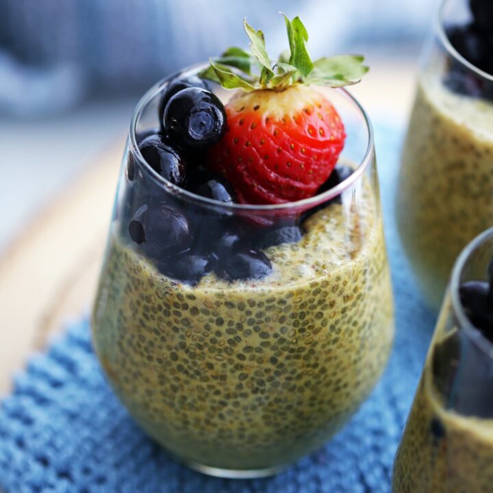 Easy Turmeric Milk Chia Pudding